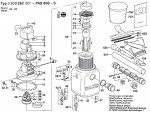 Bosch 0 603 262 301 PAS 800-S Vaccum Cleaner Spare Parts